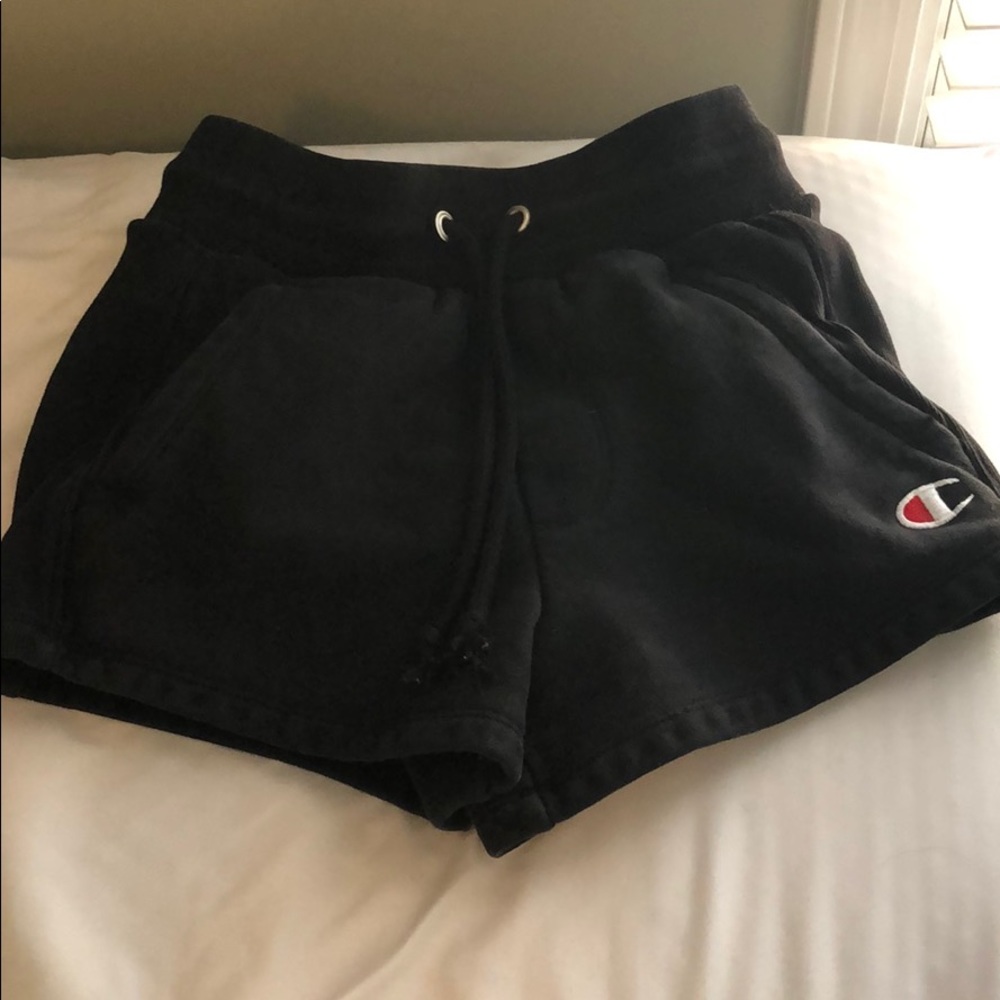 Black Champion Shorts
